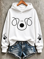 Women's Cute Animal Print Sweatshirt