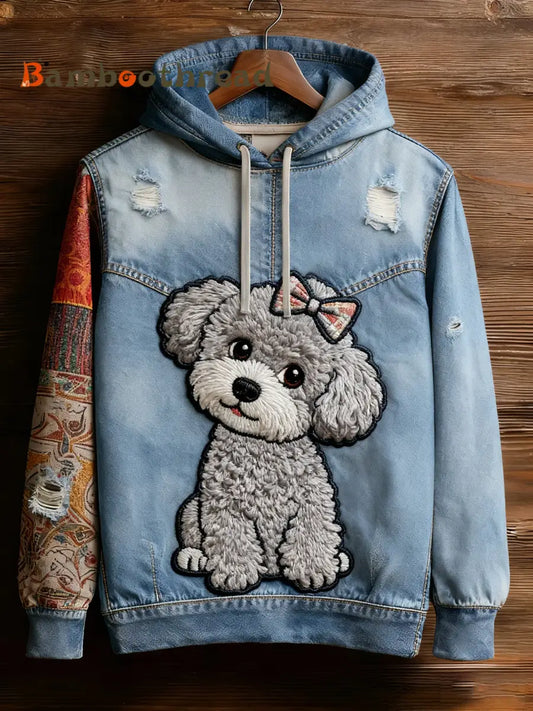 Unisex Retro Animal Art Print Comfortable Casual Sweatshirt A / S