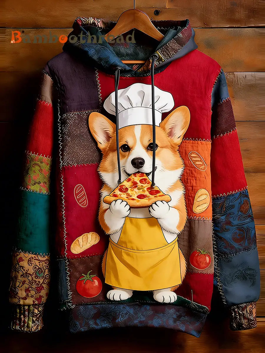 Unisex Retro Animal Art Print Comfortable Casual Sweatshirt A / S