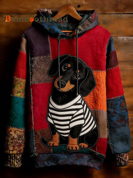 Unisex Retro Animal Art Print Comfortable Casual Sweatshirt A / S