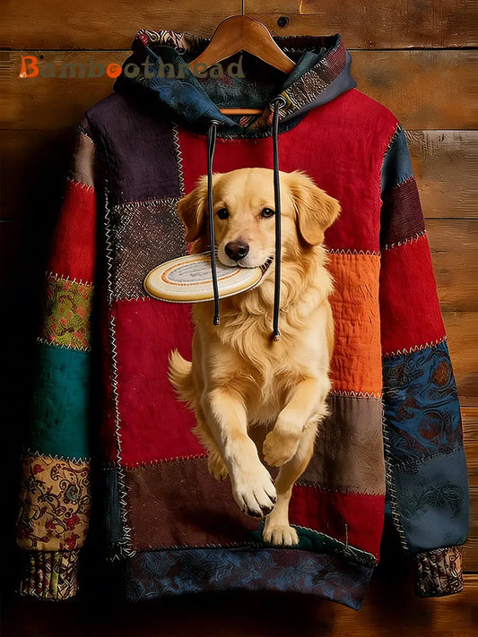 Unisex Retro Animal Art Print Comfortable Casual Sweatshirt A / S