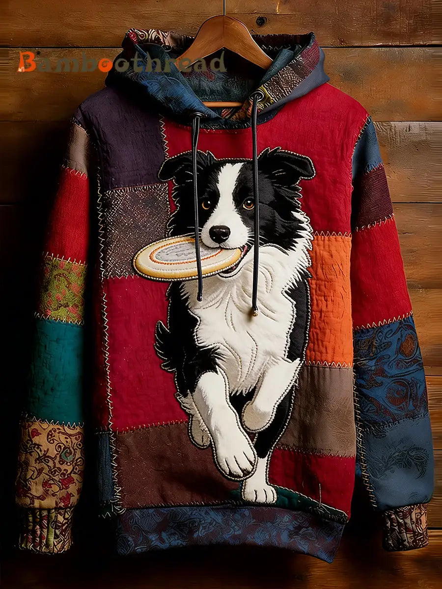 Unisex Retro Animal Art Print Comfortable Casual Sweatshirt A / S