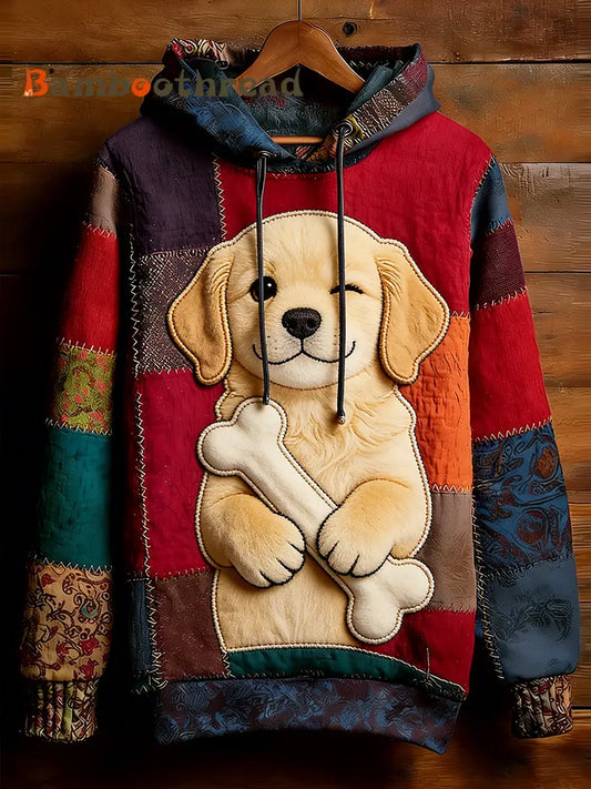 Unisex Retro Animal Art Print Comfortable Casual Sweatshirt A / S