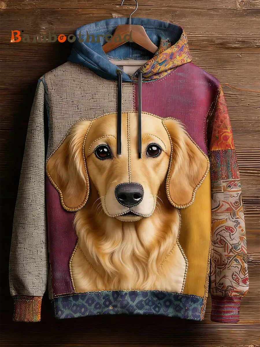 Unisex Retro Animal Art Print Comfortable Casual Sweatshirt A / S