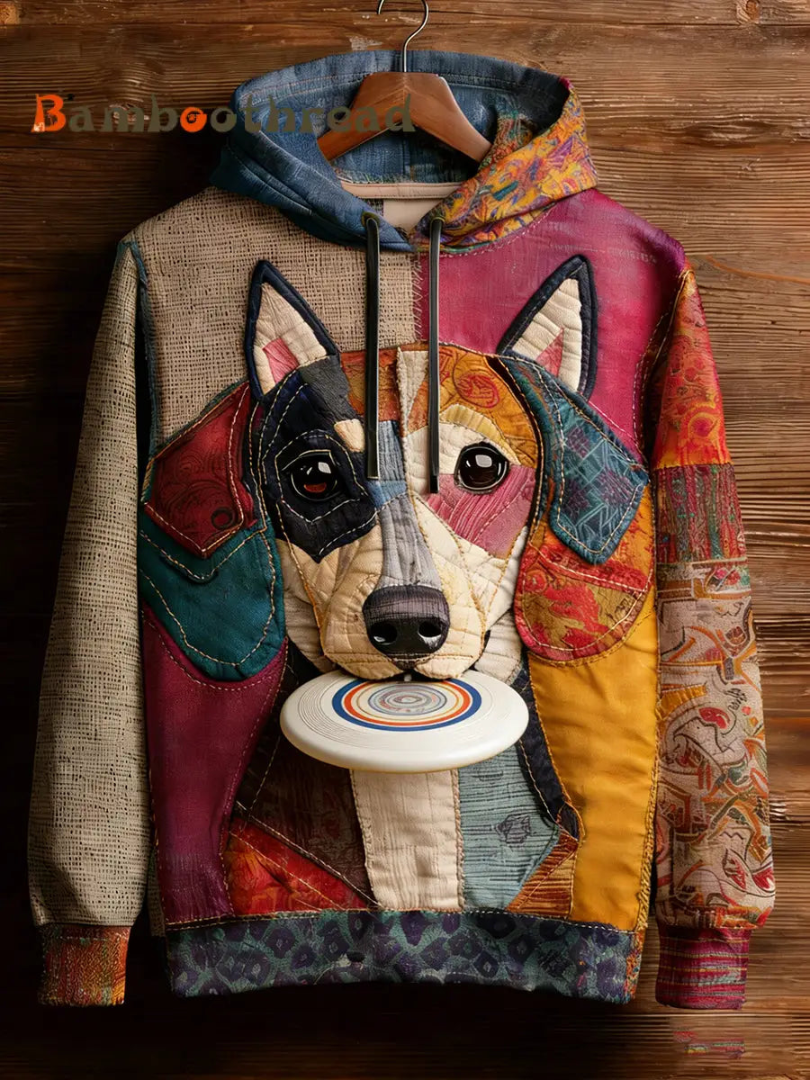 Unisex Retro Animal Art Print Comfortable Casual Sweatshirt A / S