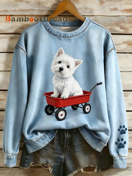 Unisex Retro Animal Print Comfortable Casual Top A / S