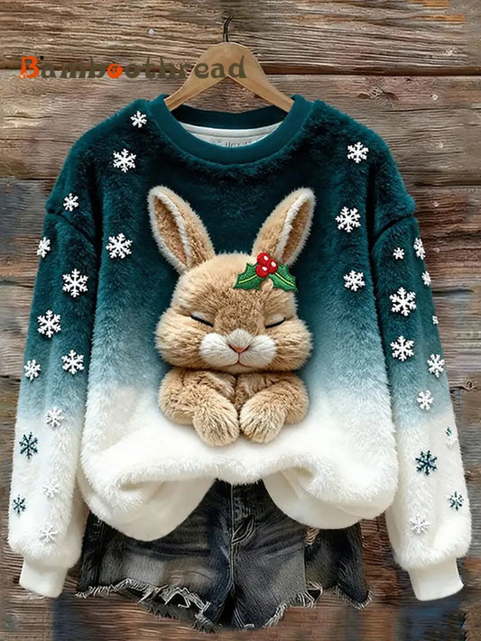 Women’s Animal Art Print Casual Top As picture / S