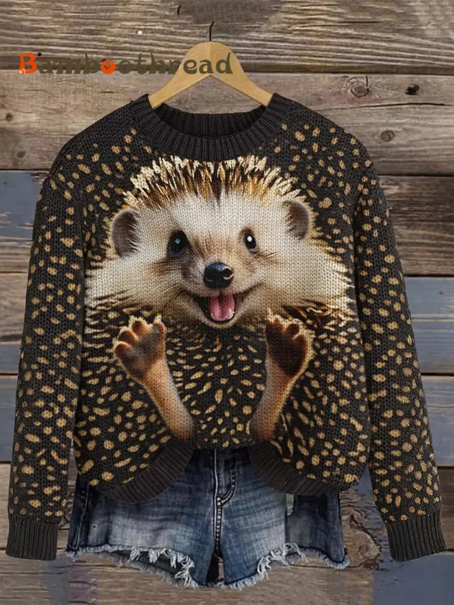 Women’s animal print casual top As picture / S