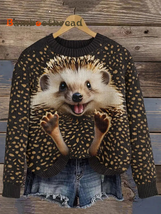 Women’s animal print casual top As picture / S