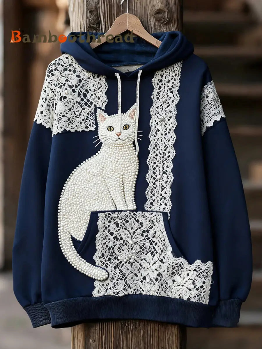 Women’s Cat Hoodies As picture / S