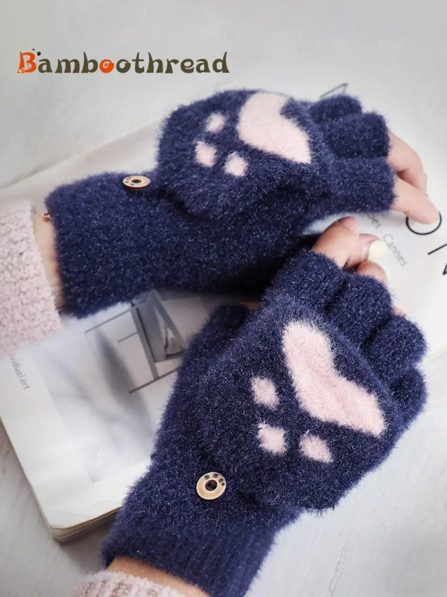 Women’s Cat Paw Gloves