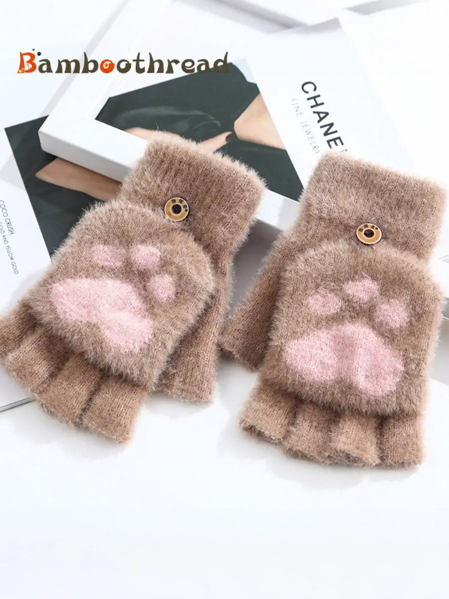 Women’s Cat Paw Gloves