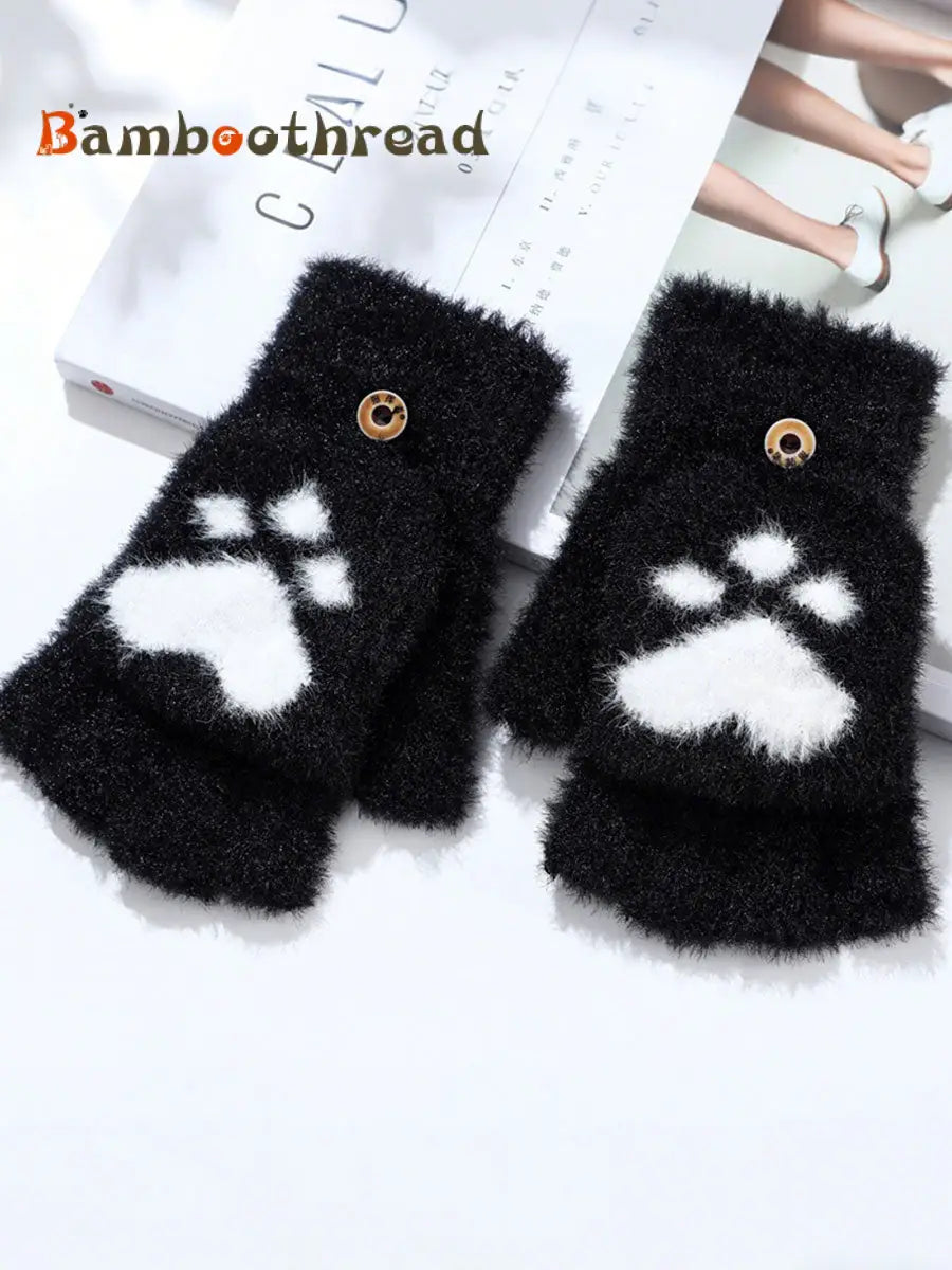 Women’s Cat Paw Gloves