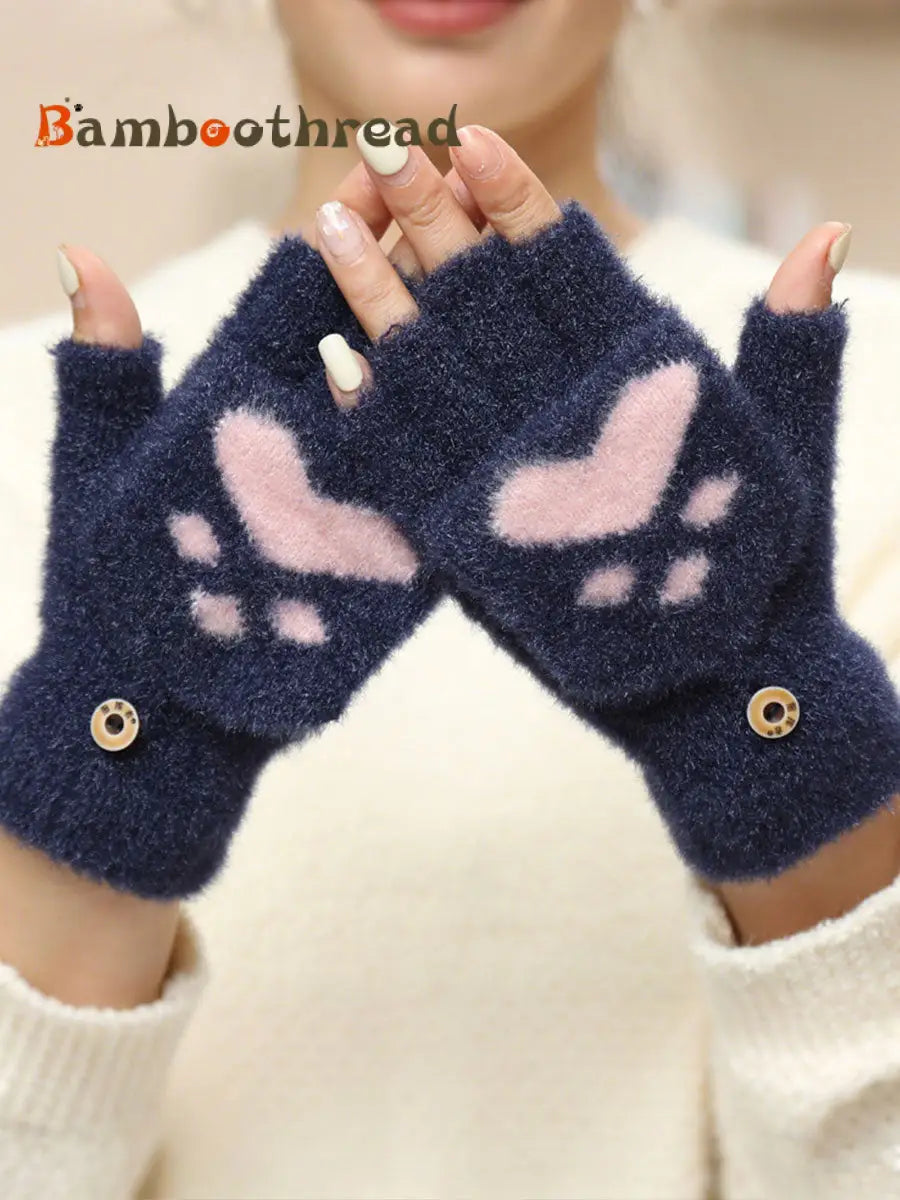 Women’s Cat Paw Gloves