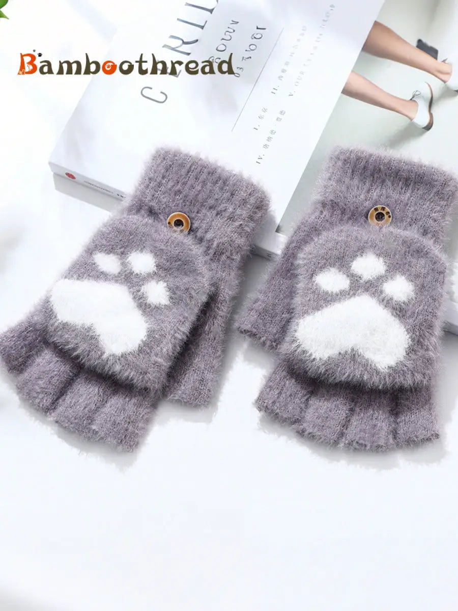Women’s Cat Paw Gloves