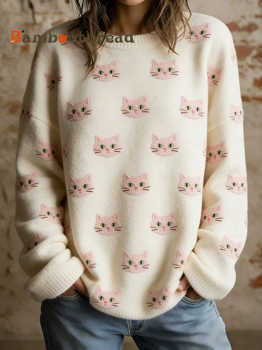 Women’s Cats Casual Tops Beige / S