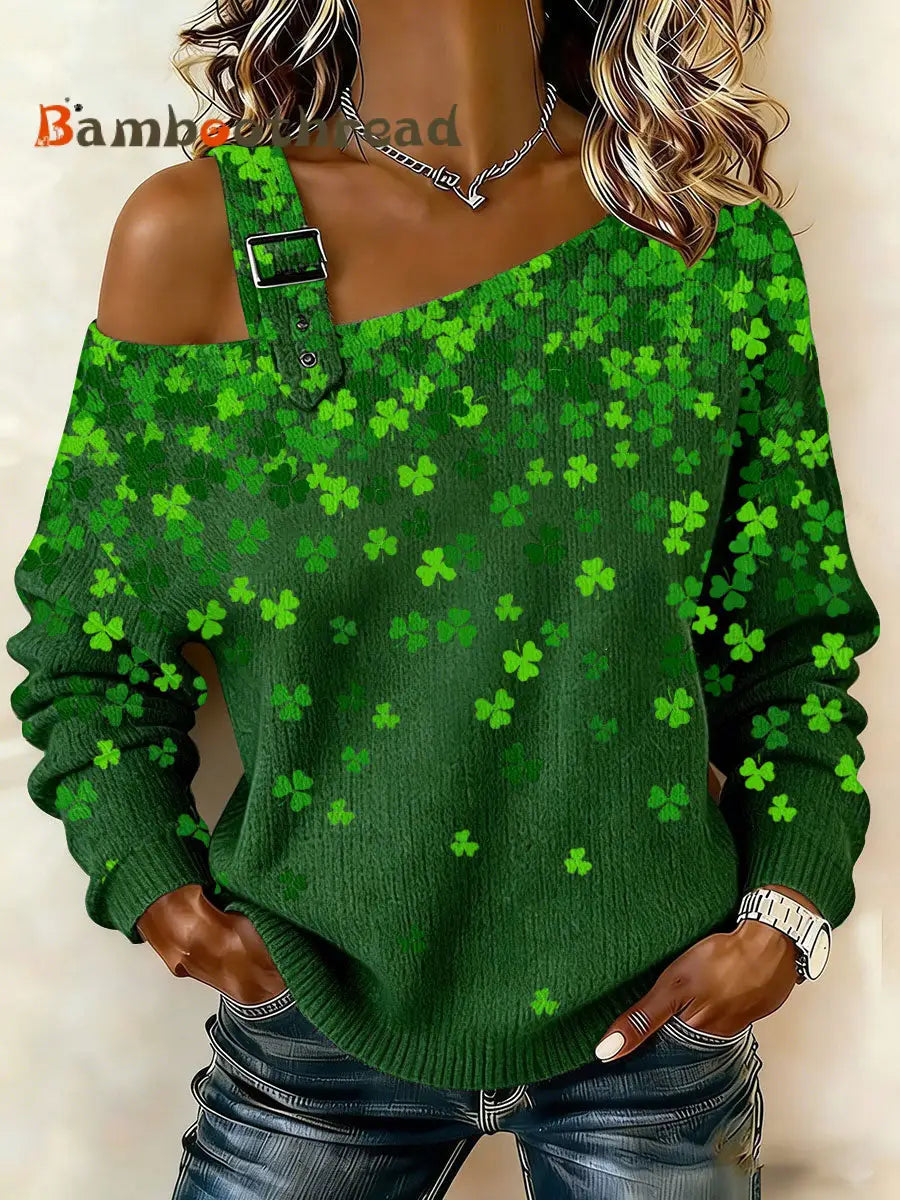 Women’s crew neck sweater Green / S