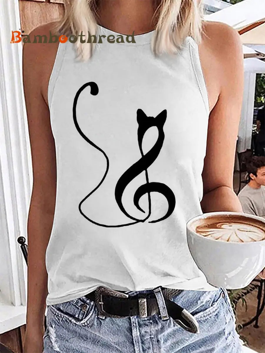 Women’s Faux Cotton Vest White / S