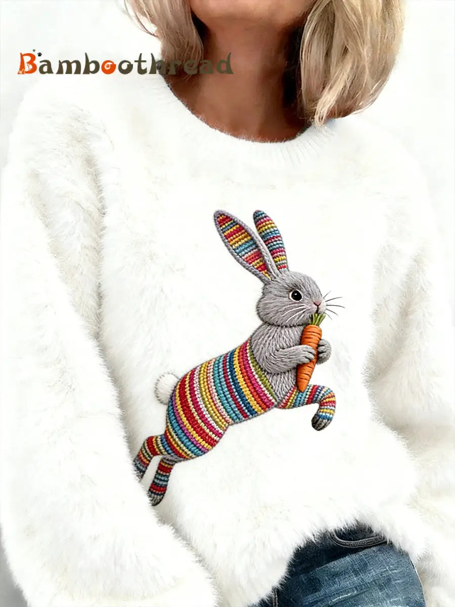 Women’s Retro Animal Art Print Comfortable Flannel Top A / S