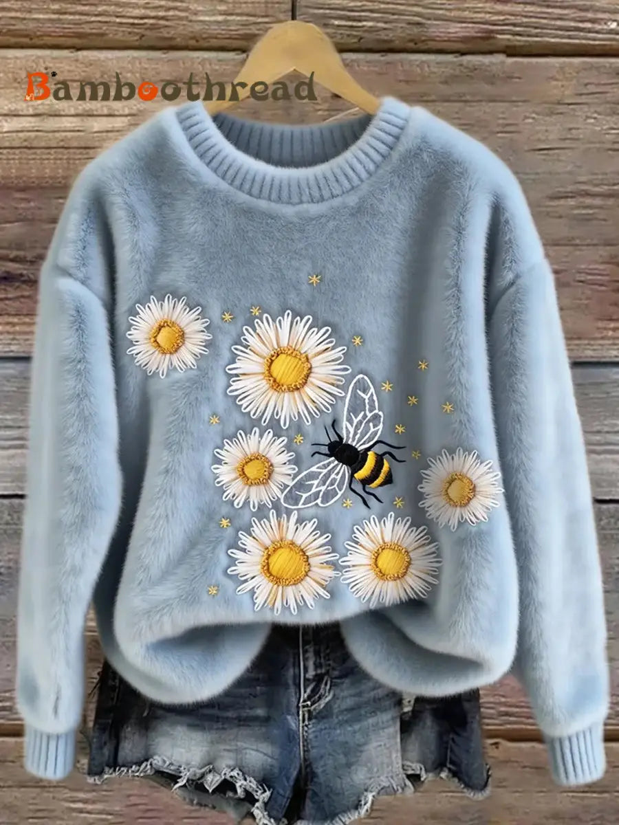 Women’s Retro Animal Art Print Comfortable Flannel Top A / S