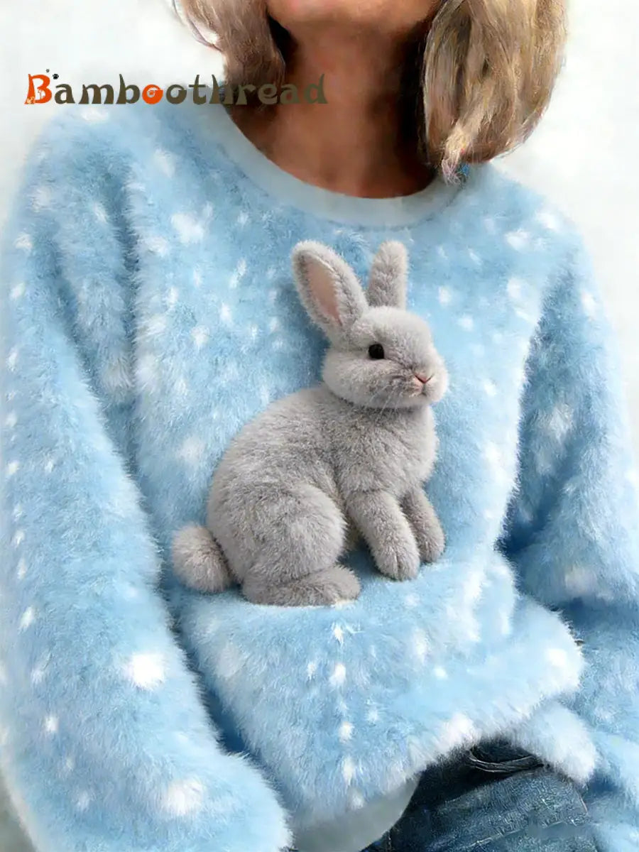 Women’s Retro Animal Art Print Comfortable Flannel Top A / S