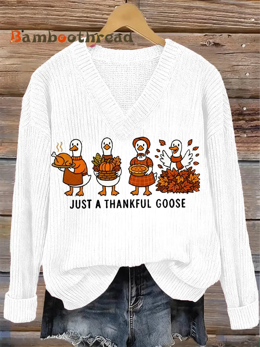Women’s Thanksgiving Art Print Sweatshirt A / S