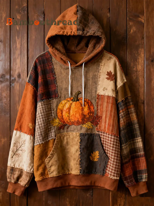 Women’s Thanksgiving Print Casual Hoodie As picture / S