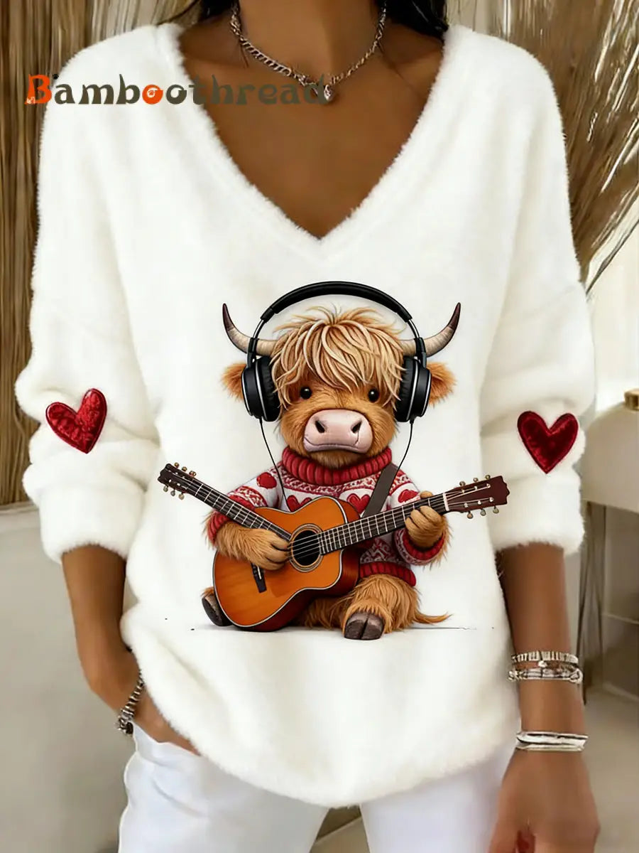 Women’s Vintage Animal Print Casual And Comfortable Flannel Top A / S