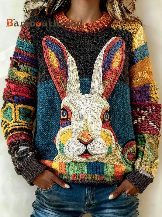 Women’s Vintage Rabbit Tops As picture / S